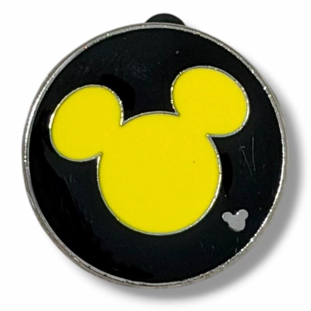 Disney Cast Lanyard Mickey Yellow Head Icon Trading Pin A10